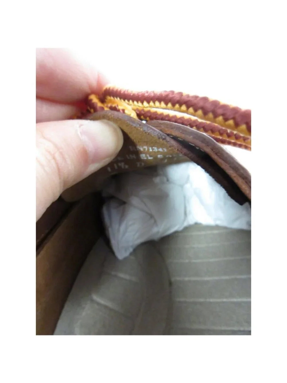 LL Bean Boat Shoes 11.5D Blucher Mocassin Leather Handsewn Lace Up NEW